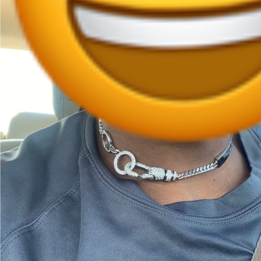 DIOR Swarovski dog collar choker necklace - Picture 3 of 12